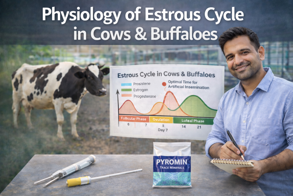 Physiology of Estrous Cycle in Cows & Buffaloes estrous cycle in cows