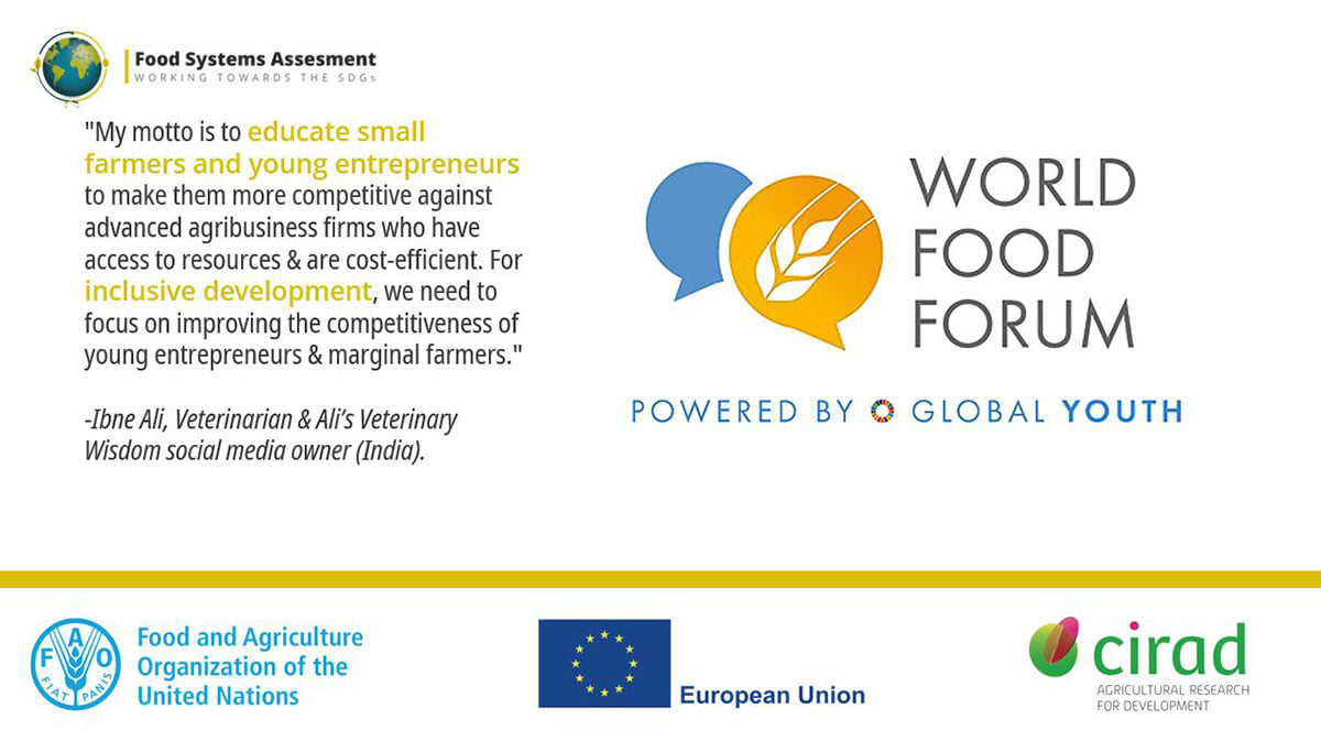 Ali Veterinary Wisdom recognised at World Food Forum by FAO and European Union