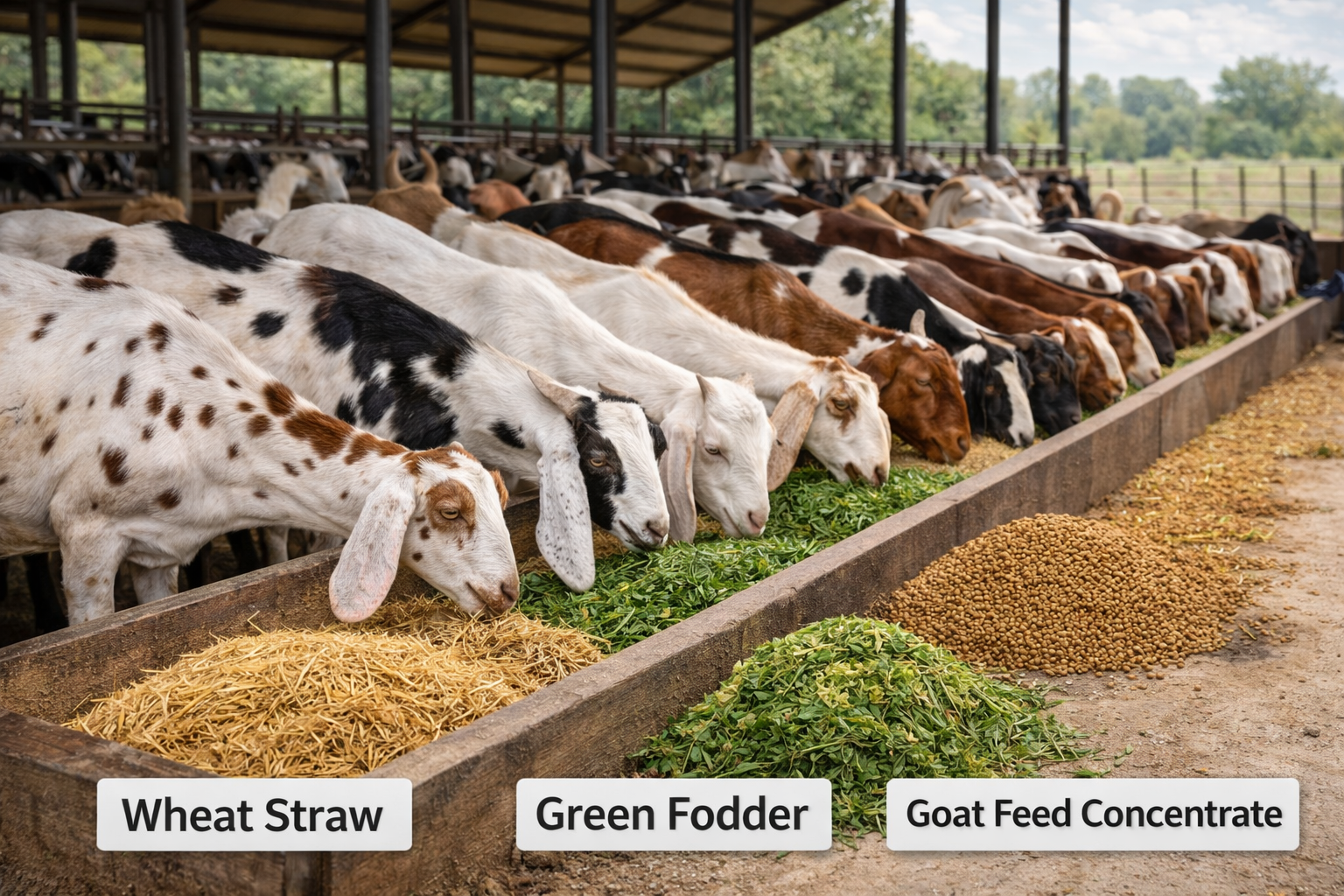Goat Feeding & Nutrition - Practical Guide