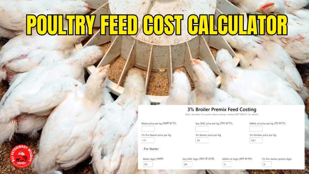 Poultry Feed & Nutrition Calculator Poultry Feed & Nutrition Calculator
