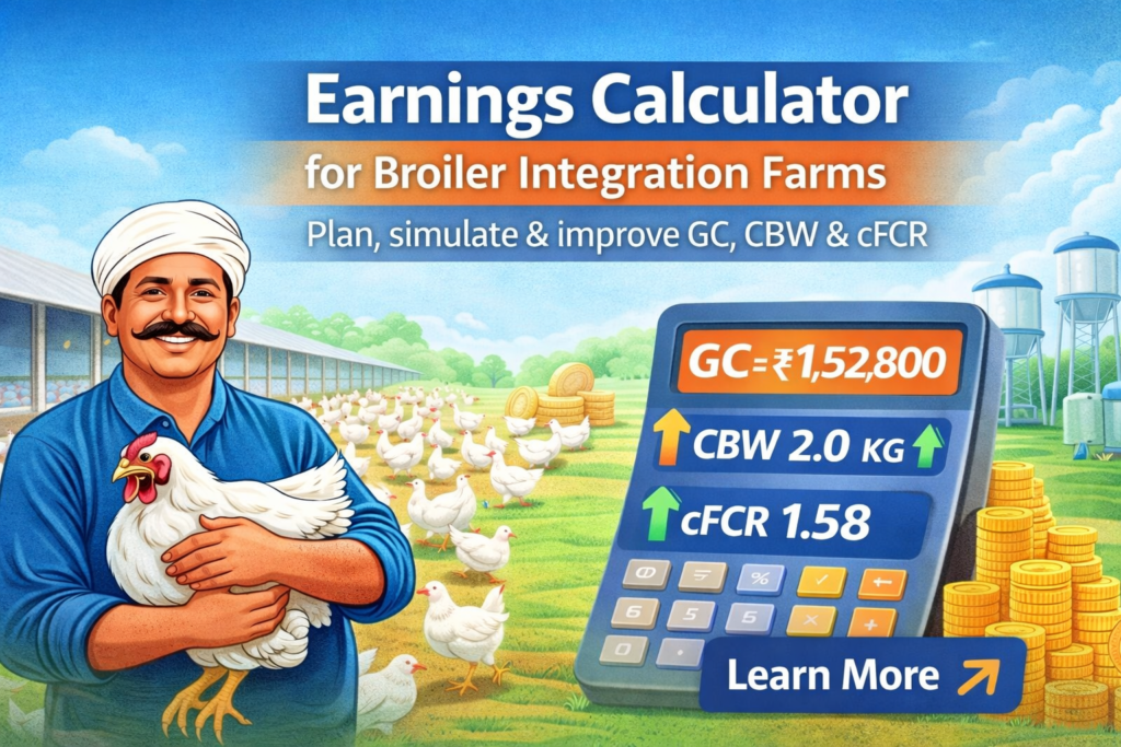 broiler integration farming earnings calculator ali veterinary wisdom