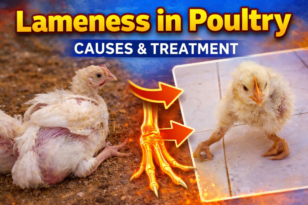 Causes and Treatment of Lameness in Poultry lameness in poultry causes and treatment