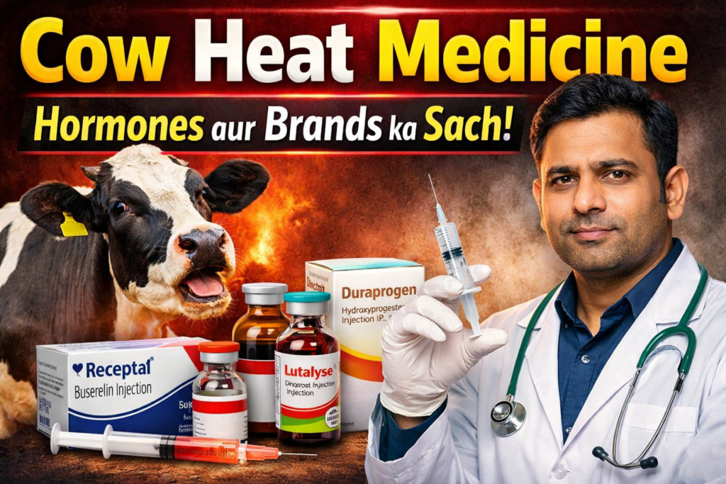 Cow heat medicine