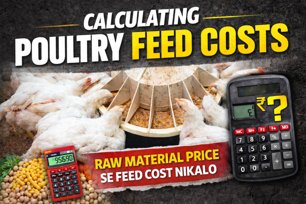 poultry nutrition and feed cost calculator