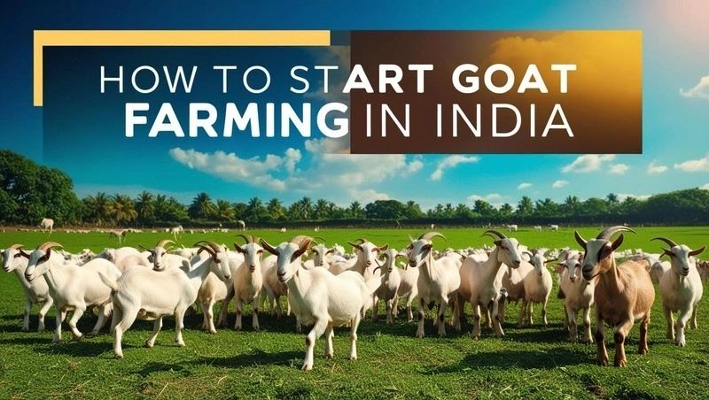 How to start goat farming in India