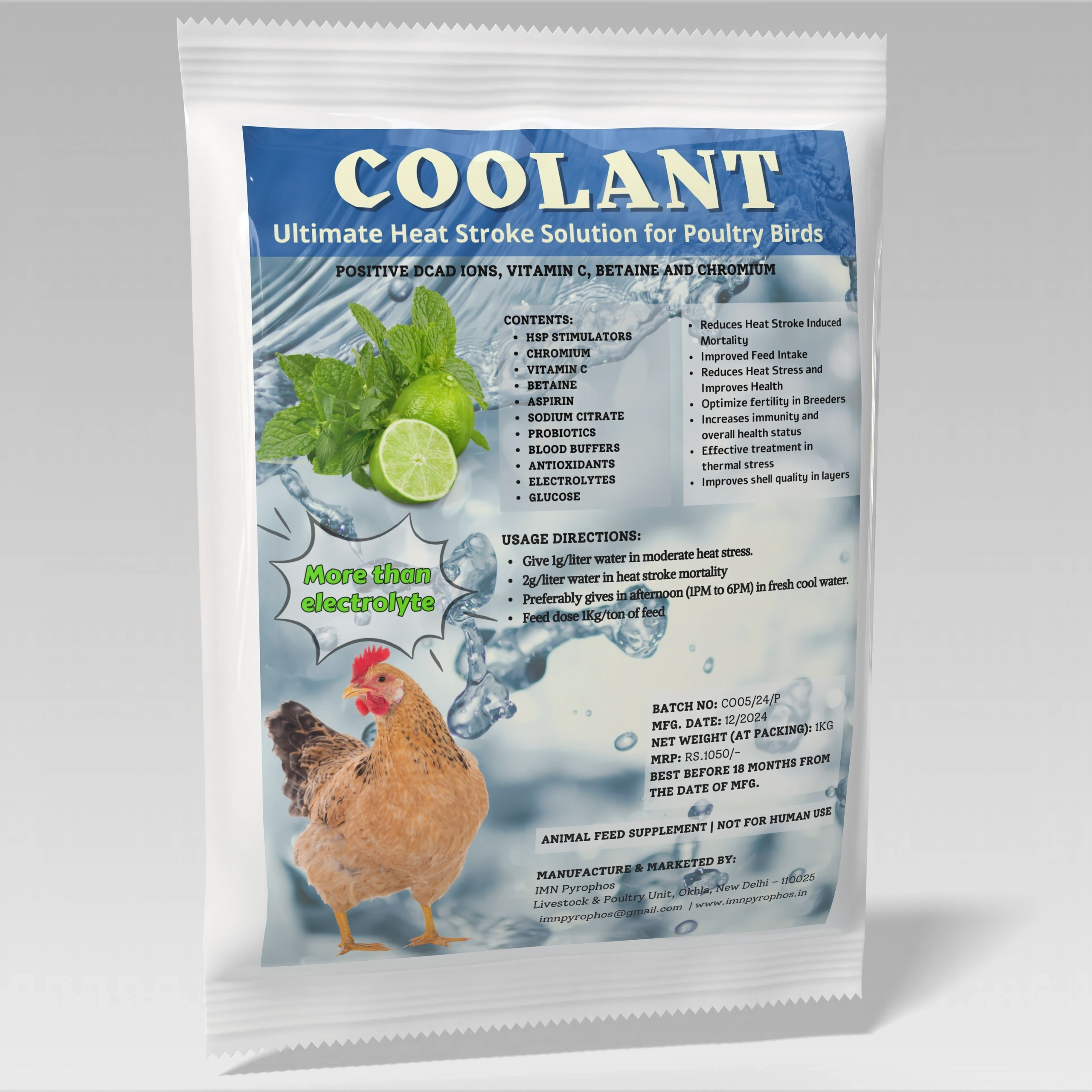 Heat Stress and Heat Stroke in Poultry