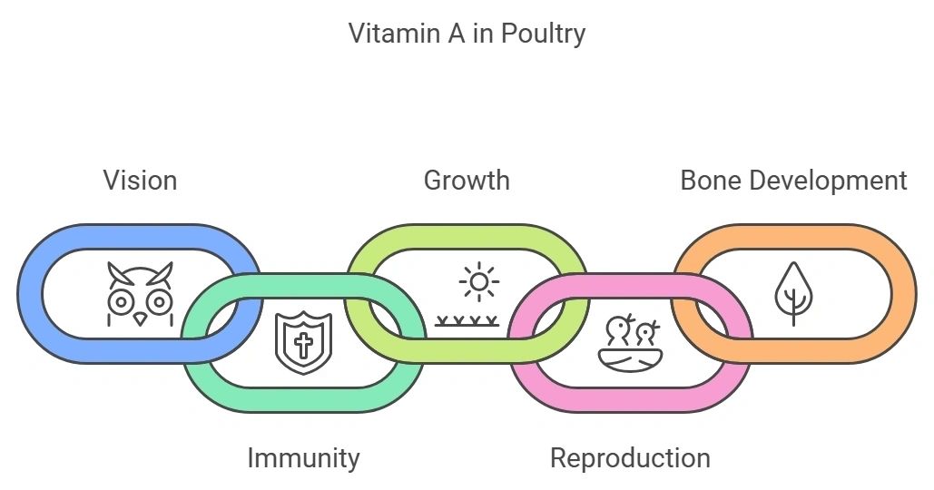 The Importance of Vitamin A in Poultry Nutrition