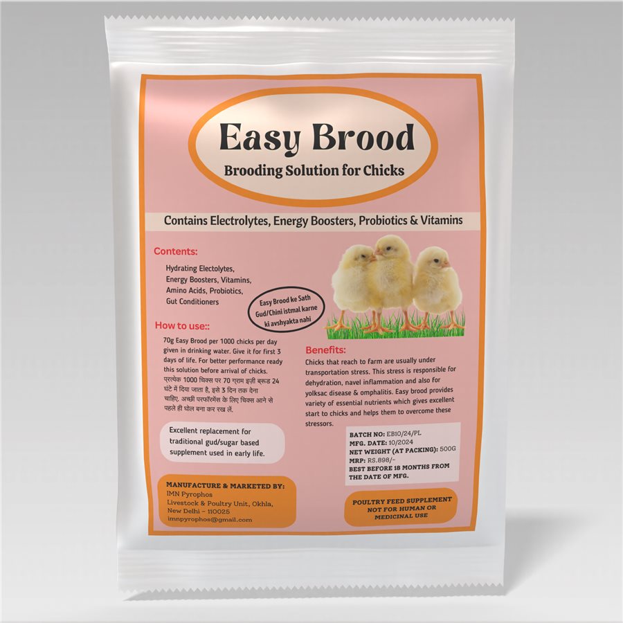 Easy Brood chick start-up supplement by IMN Pyrophos