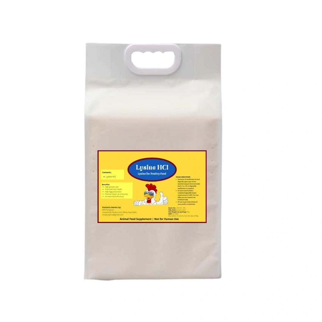 Lysine HCl – Lysine HCl for Poultry Feed | IMN Pyrophos Lysine HCl IMN Pyrophos
